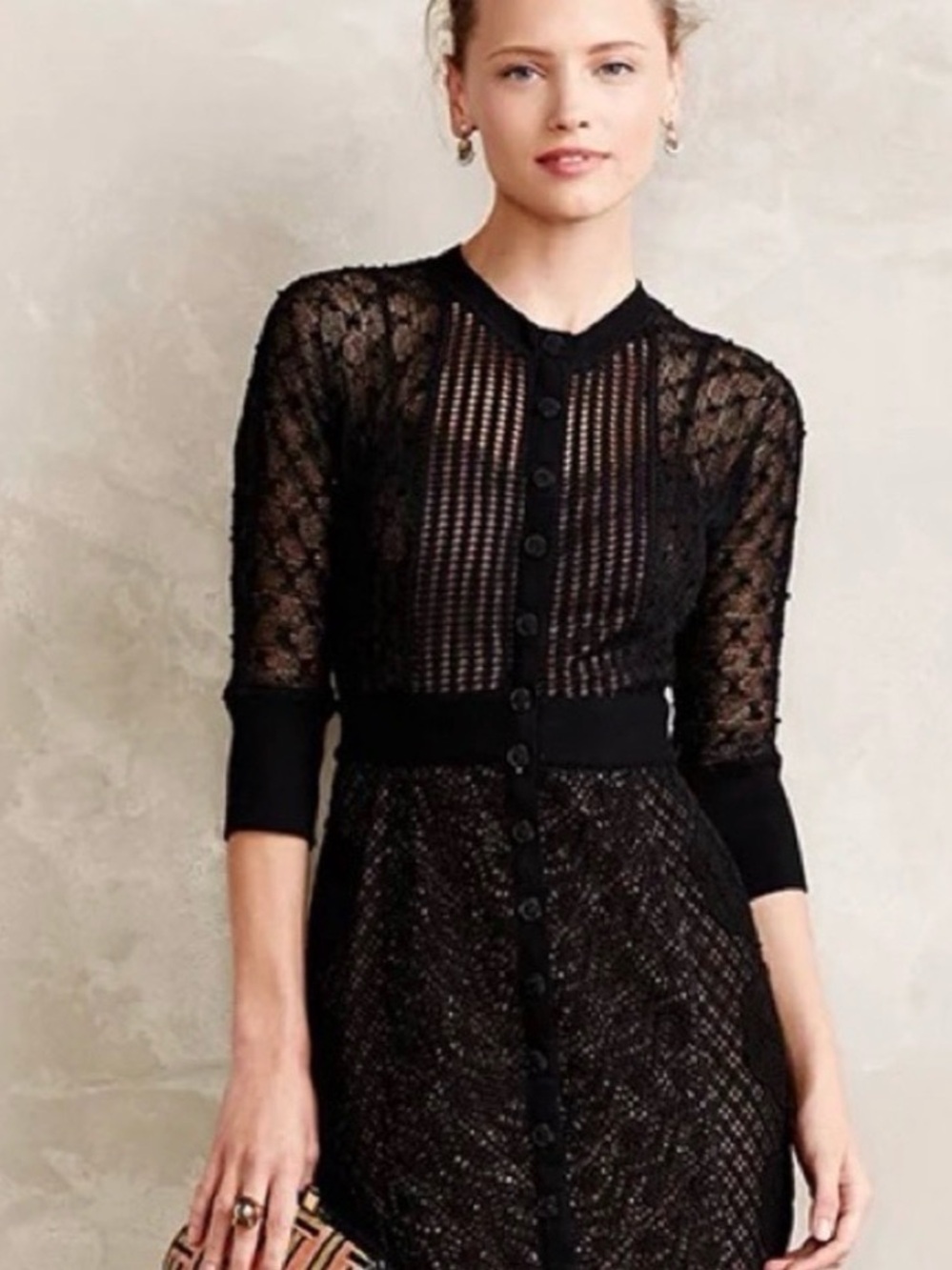 Byron Lars Black Lace Dress